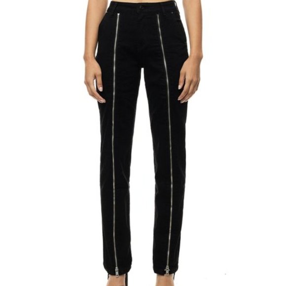 A.L.C. BLACK JEANS SIZE 0 - Picture 2 of 6